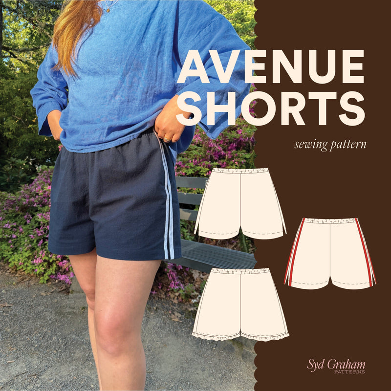 Avenue Shorts Sewing Pattern