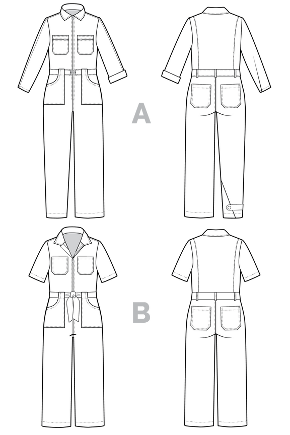 Blanca Flight Suit Pattern
