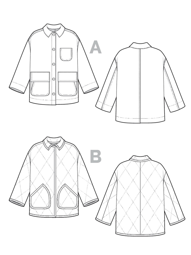 Fowler Barn Coat + Quilted Jacket