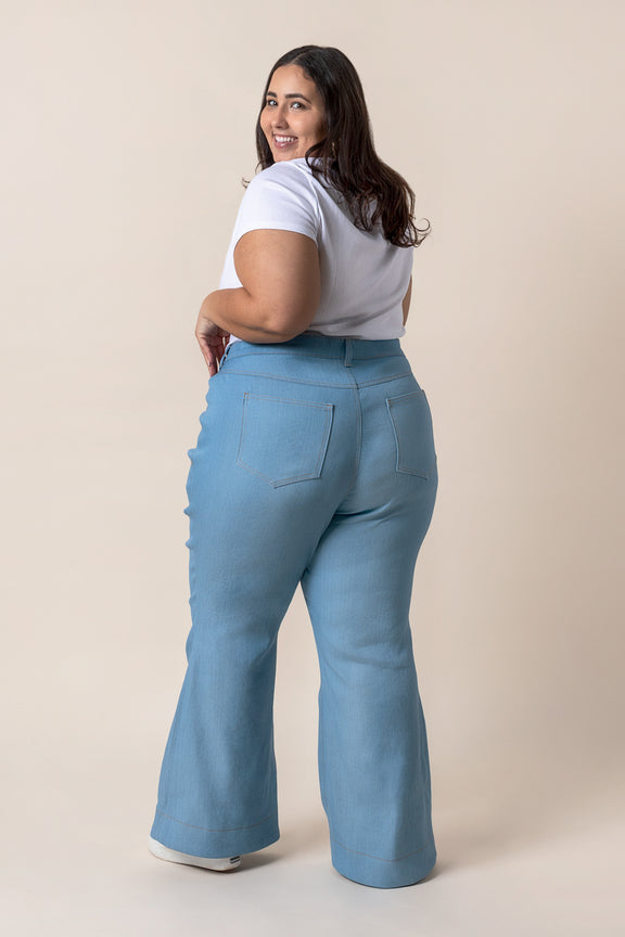 Jude Flare Jeans Pattern