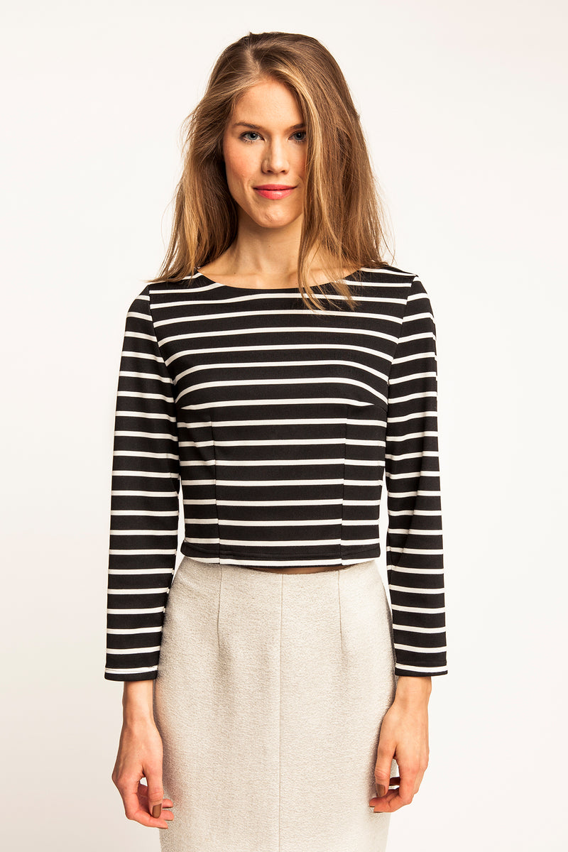 KANERVA button-back tee