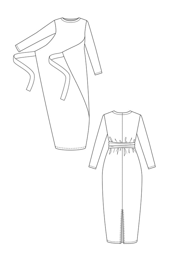 KIELO wrap dress & jumpsuit