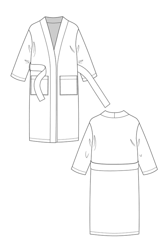 LAHJA unisex dressing gown