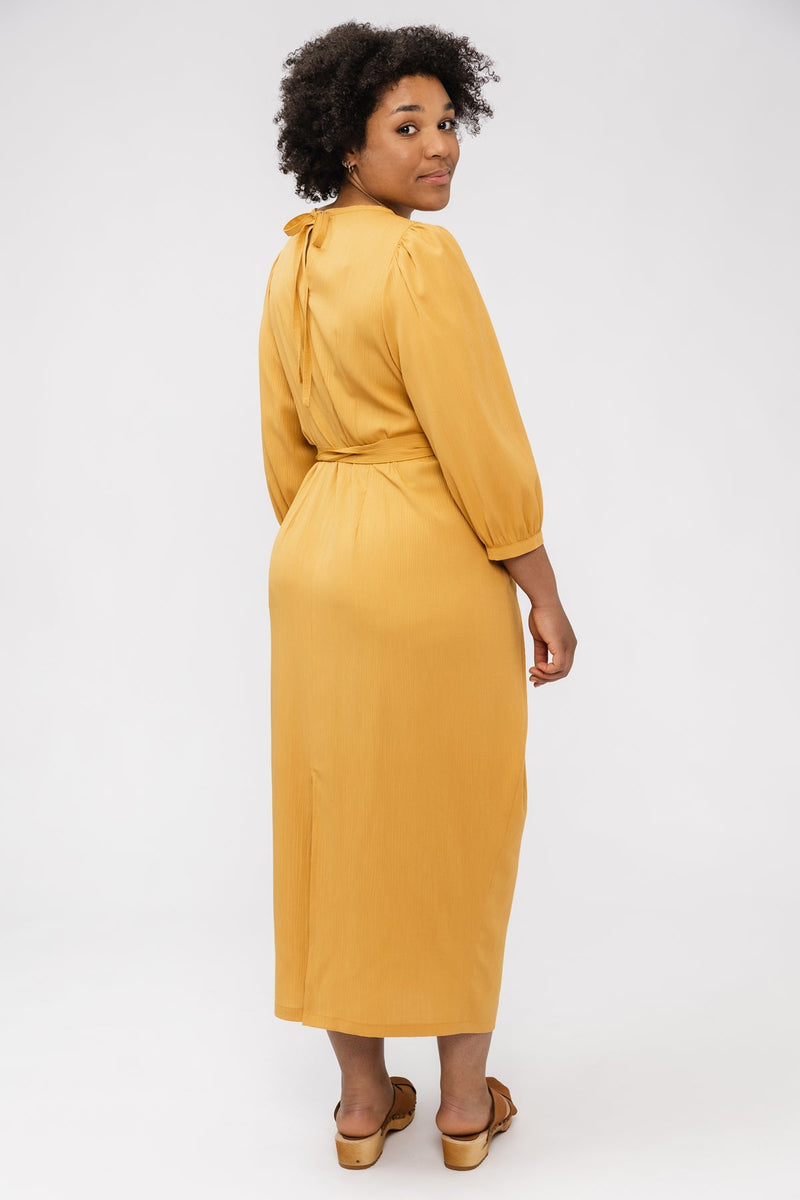 Midi dress sewing pattern