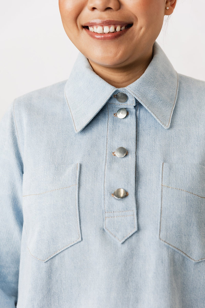 LOVIISA denim dress