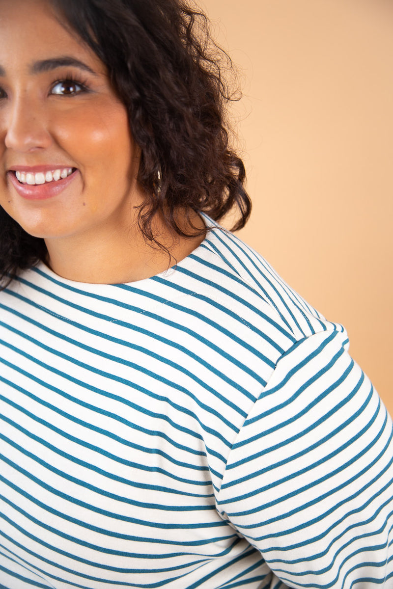 Marine Knit Top + Dress Pattern