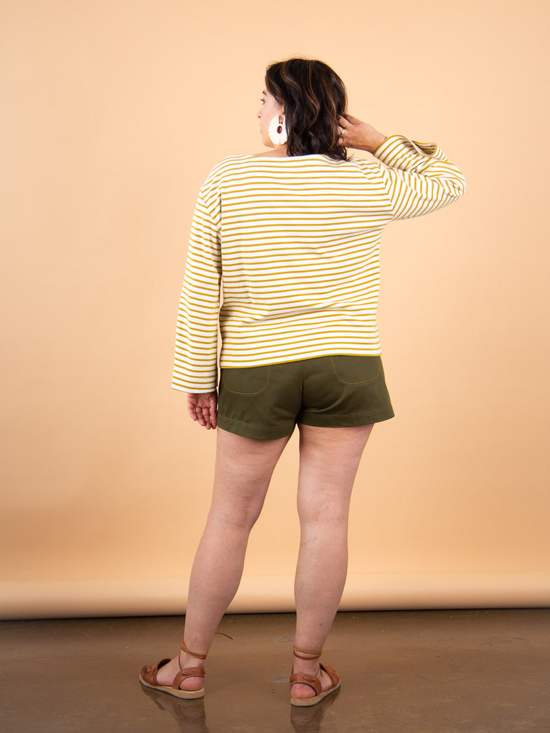 Marine Knit Top + Dress Pattern