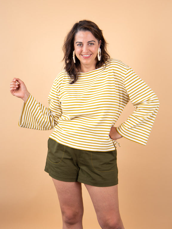 Marine Knit Top + Dress Pattern