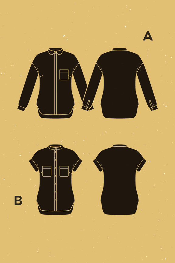 Mélilot Shirt Pattern