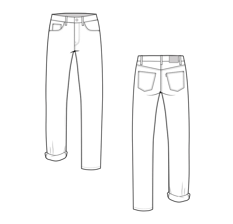 Morgan Jeans Pattern