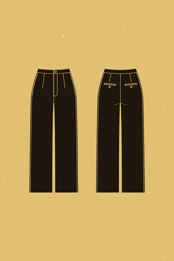 Narcisse Pants Pattern