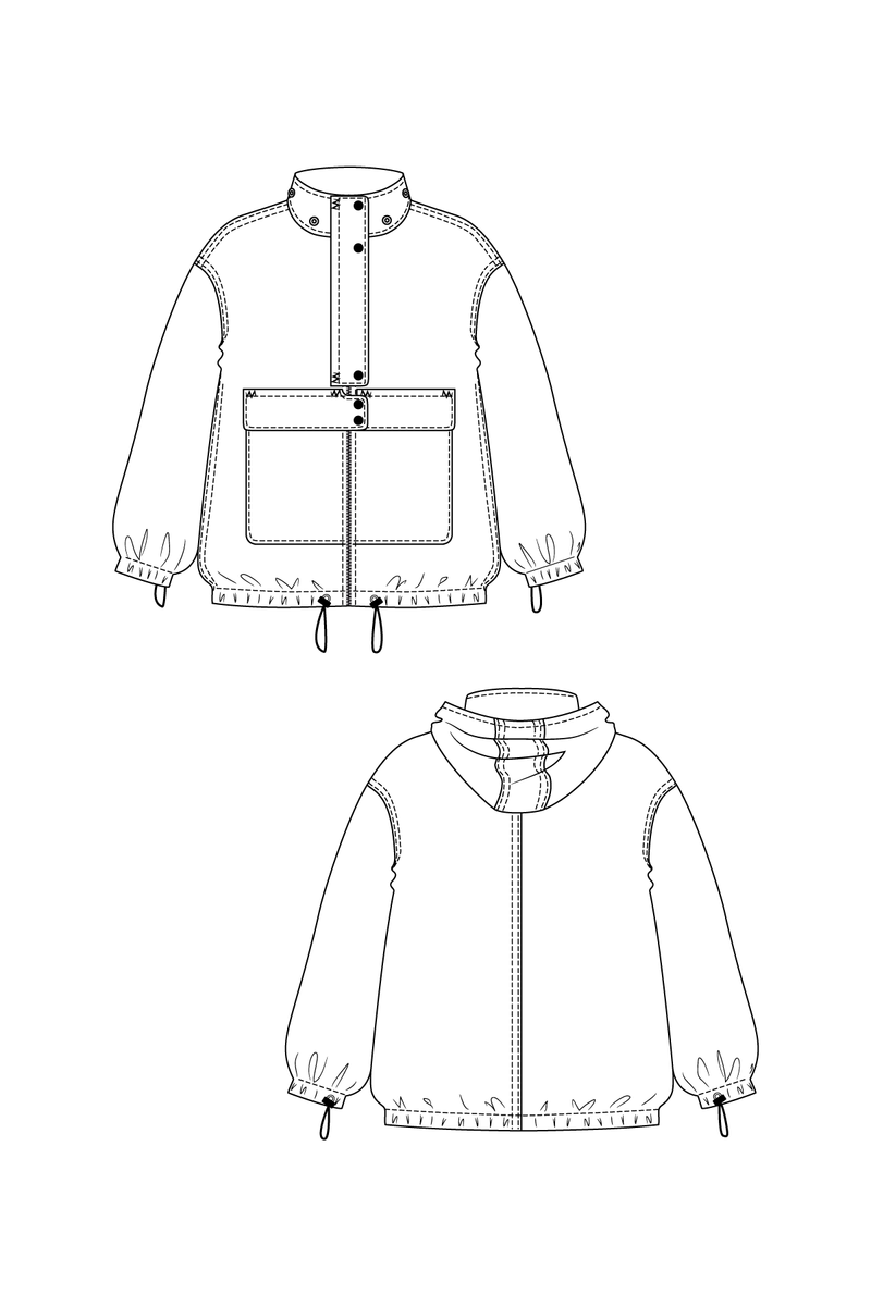 SIRKKA hooded jacket
