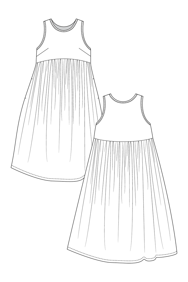 TAIMI dress & top