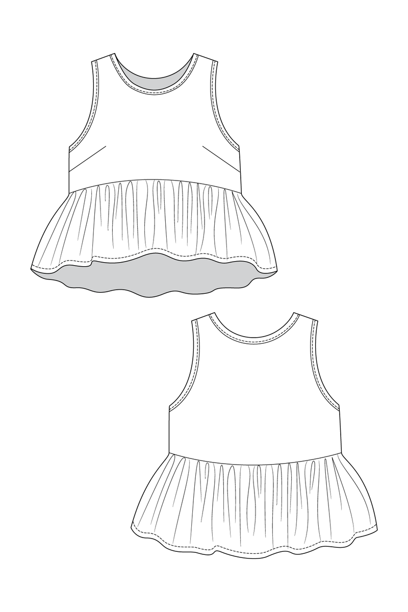 TAIMI dress & top