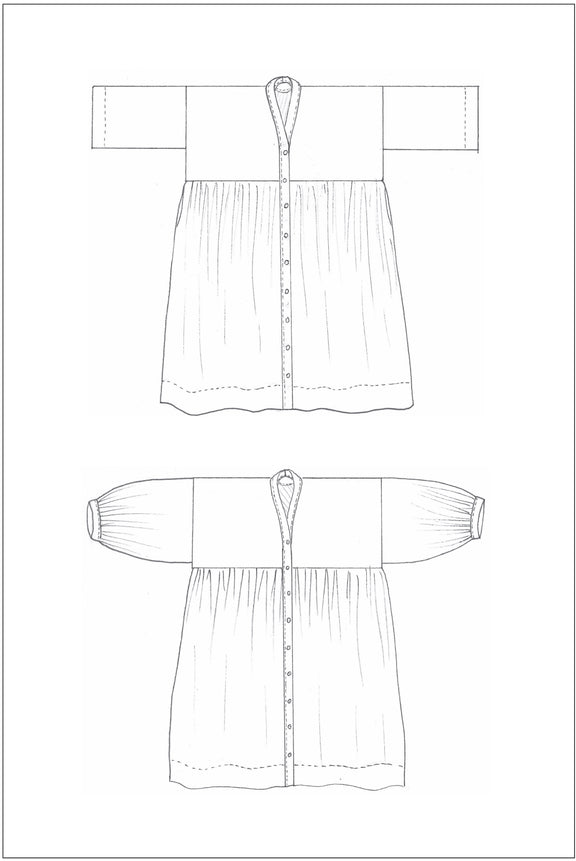 ZW Gather Dress - PDF Pattern