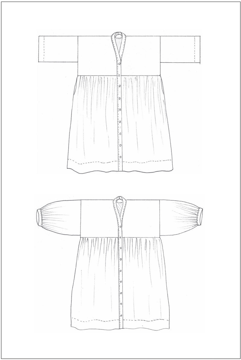 ZW Gather Dress - PDF Pattern