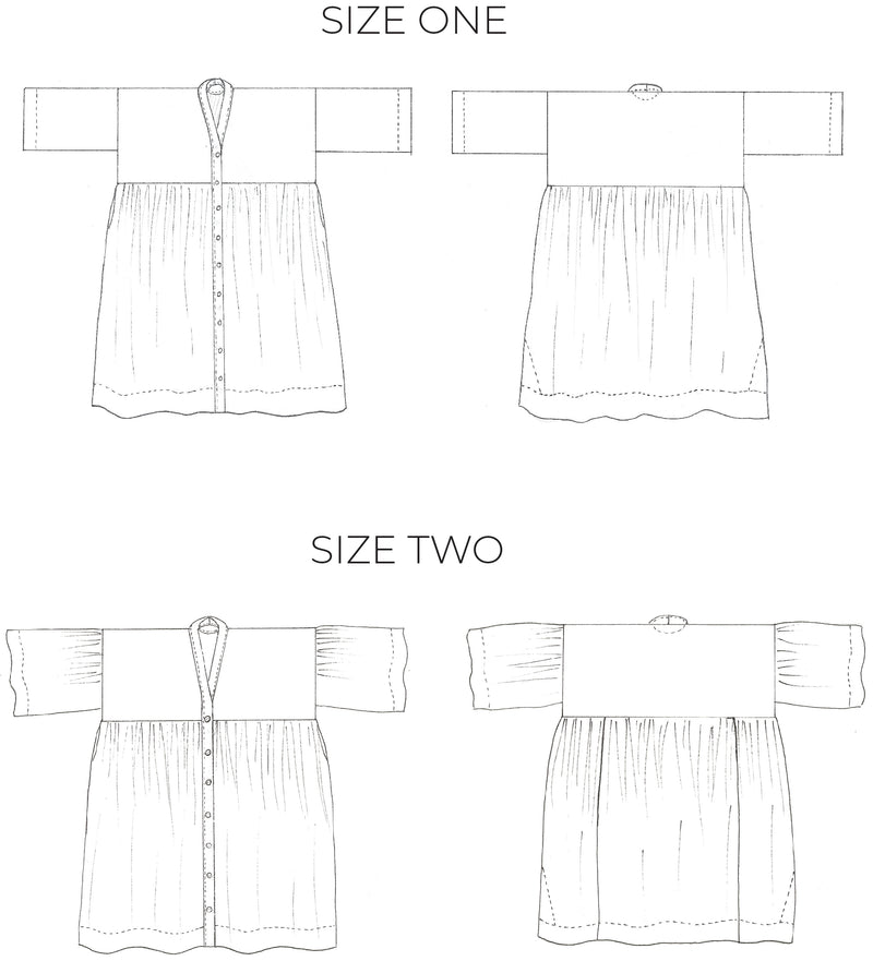 ZW Gather Dress - PDF Pattern