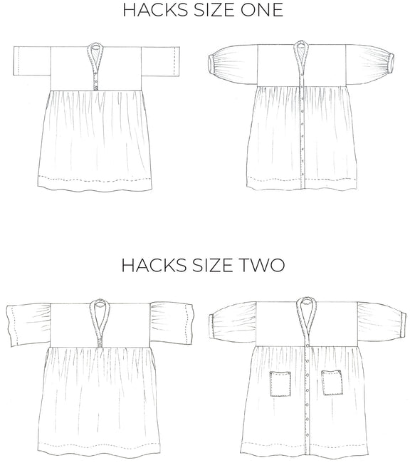 ZW Gather Dress - PDF Pattern