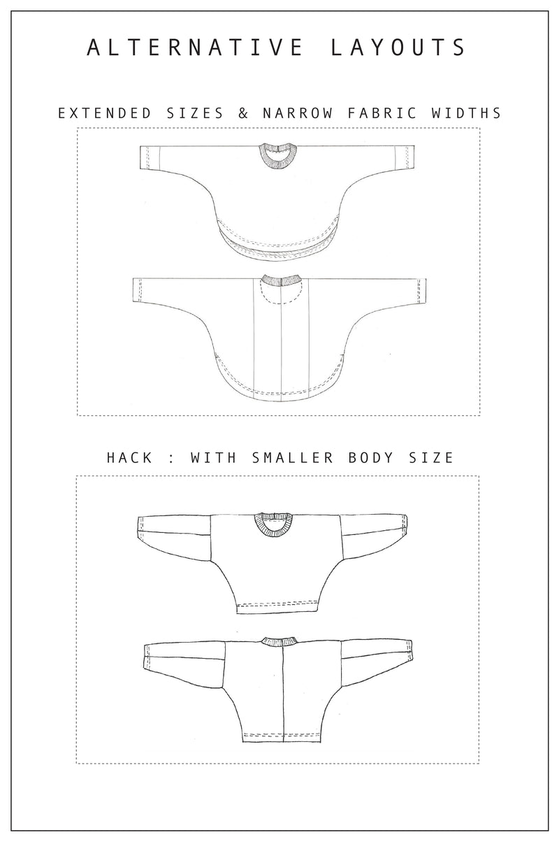 ZW Jumper - PDF Sewing Pattern