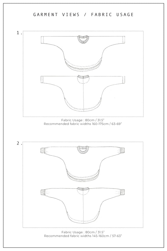 ZW Jumper - PDF Sewing Pattern