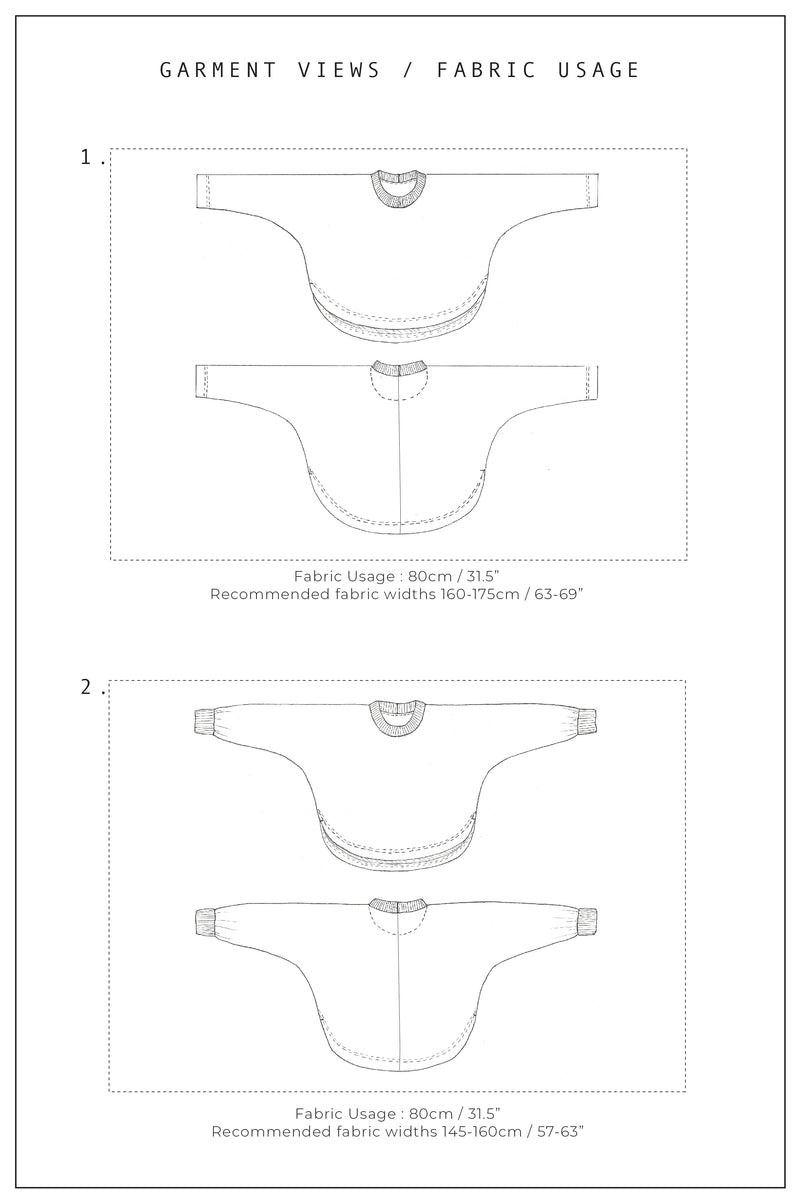 ZW Jumper - PDF Sewing Pattern